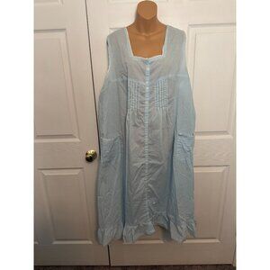 Vintage Stardust Womens Plus Size 3X Nightgown Housecoat